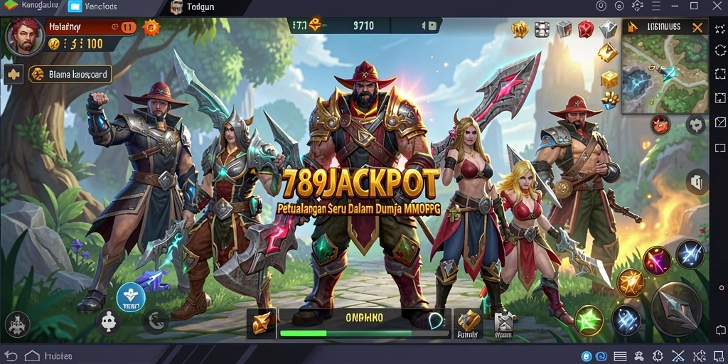 Gameplay seru dan interaktif di dunia <strong>789JACKPOT</strong> MMORPG.
