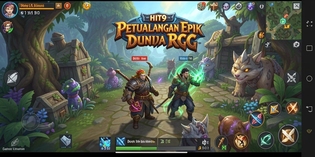 Tampilan visual menakjubkan dalam gameplay HIT9 yang mendalam.
