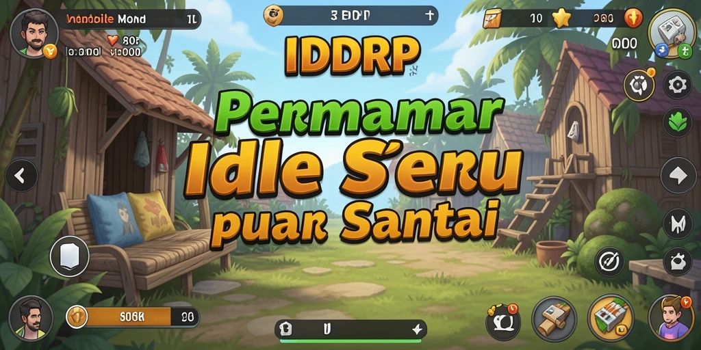Tampilan gameplay menarik dalam IDRRP yang mengasyikkan.