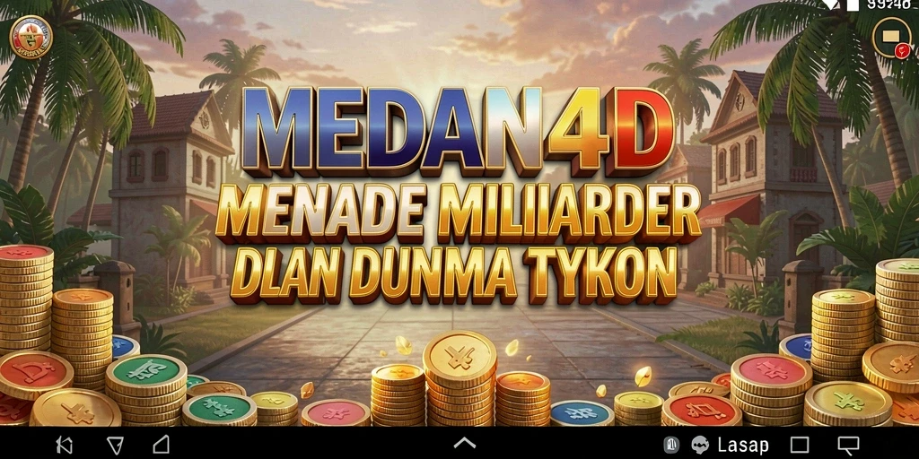 Tampilan gameplay Tycoon yang menawan di MEDAN4D.