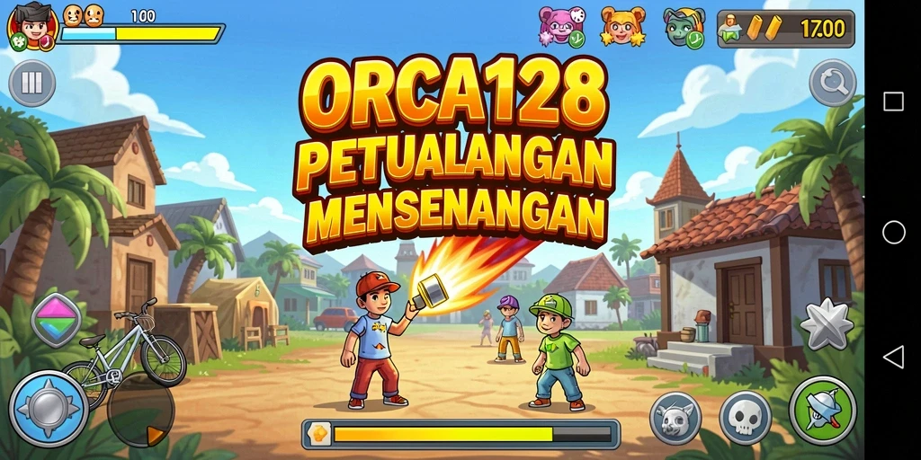 Tampilan screenshot menunjukkan intensitas gameplay Arcade yang seru.