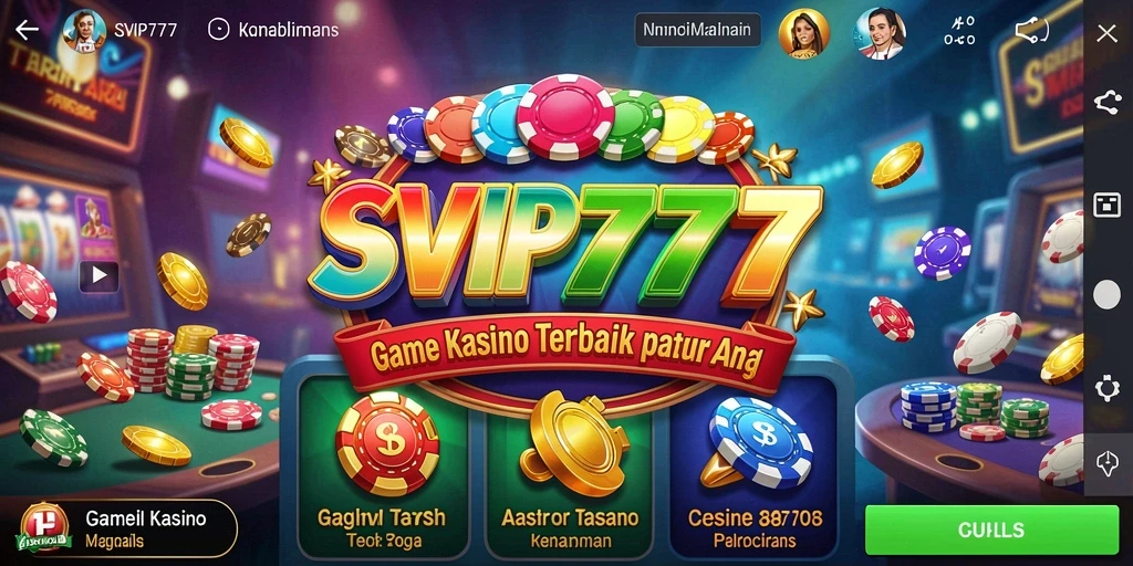 Tampilan gameplay SVIP777 yang menarik dan interaktif.